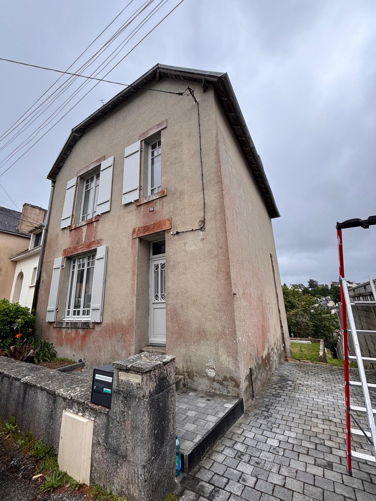 Maison bretonne – Quimper avant travaux
